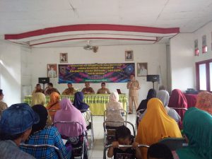 Sosialisasi Bedah Rumah dan Bantuan KUBE