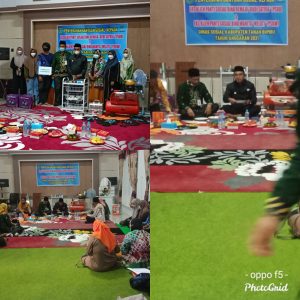 SOSIALISASI PSBW DAN PSBR SEKALIGUS PENYERAHAN BANTUAN SOSIAL PERALATAN BERUSAHA UNTUK EKS KLIEN PSBW DAN PSBR OLEH BUPATI TANAH BUMBU
