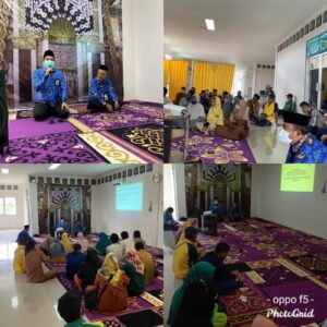 SOSIALISASI KPM RTLH DI AULA KANTOR KECAMATAN KUSAN HILIR