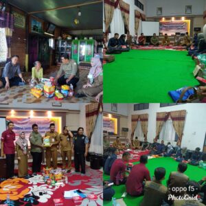 SERAH TERIMA BANTUAN SOSIAL DARI KEMENTRIAN SOSIAL BERUPA SEMBAKO UNTUK LANSIA