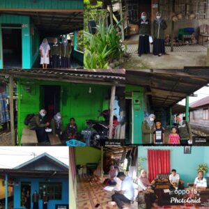 MELAKSANAKAN VERIFIKASI DAN VALIDASI DATA ANAK YATIM,PIATU,LANSIA DAN DISABILITAS DI DESA KERSIK PUTIH DAN SEGUMBANG