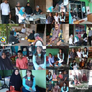 MELAKSANAKAN VERIFIKASI DAN VALIDASI TERKAIT DATA ANAK YATIM, PIATU,LANSIA, DAN DISABILITAS DI DESA KAMPUNG BARU