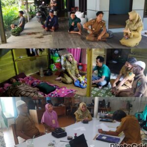 HOME VISIT KERUMAH DISABILITAS DI DESA MAJU BERSAMA