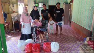 PENYALURAN SPM TRIWULAN II UNTUK LANSIA DAN DISABILITAS DI WILAYAH KEC. KUSAN HULU