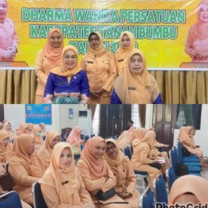 KEGIATAN PERTEMUAN RUTIN DWP KABUPATEN TANAH BUMBU