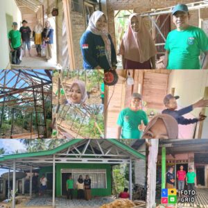 MONITORING PROGRES PEMBANGUNAN RTLH DI DESA SARING SUNGAI BUBU