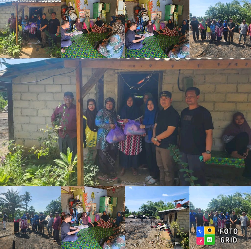 PENYALURAN BANTUAN KORBAN BENCANA KEBAKARAN