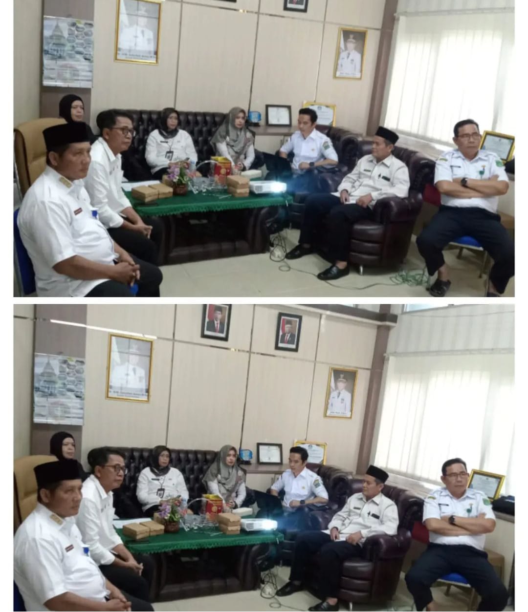 Menghadiri Rapat Tindak Lanjut
