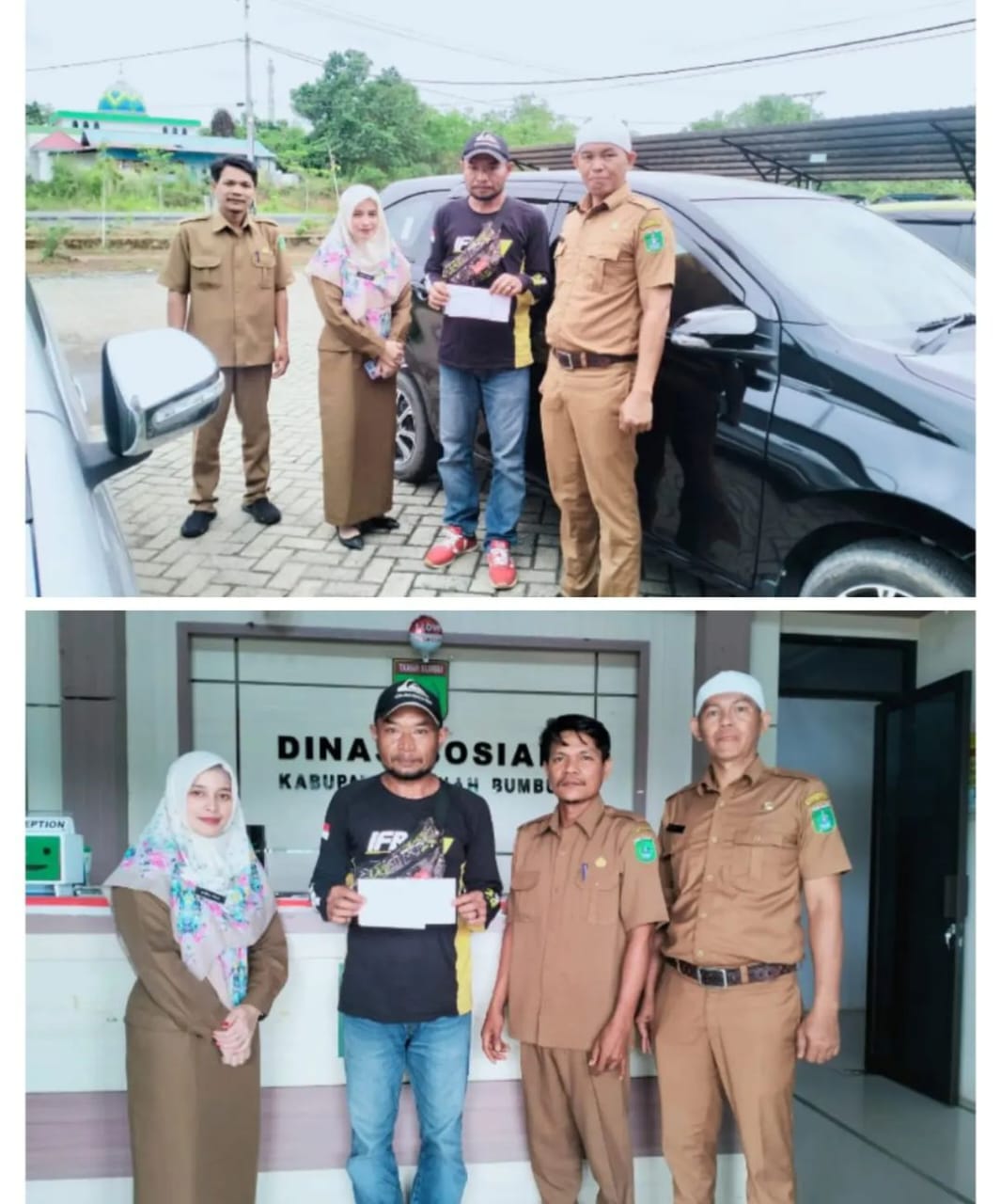 DINAS SOSIAL MENERIMA PELAYANAN