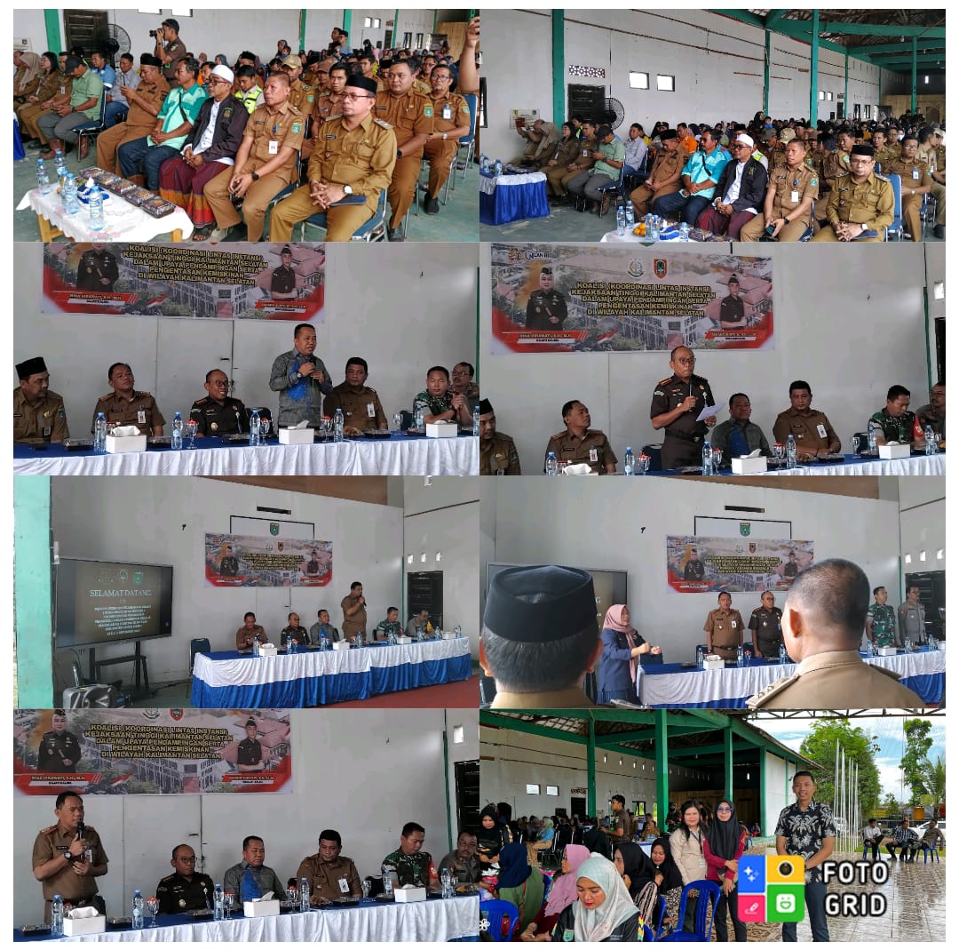 MENGHADIRI ACARA KOORDINASI LINTAS INSTANSI (KOALISI) KEJASAAN