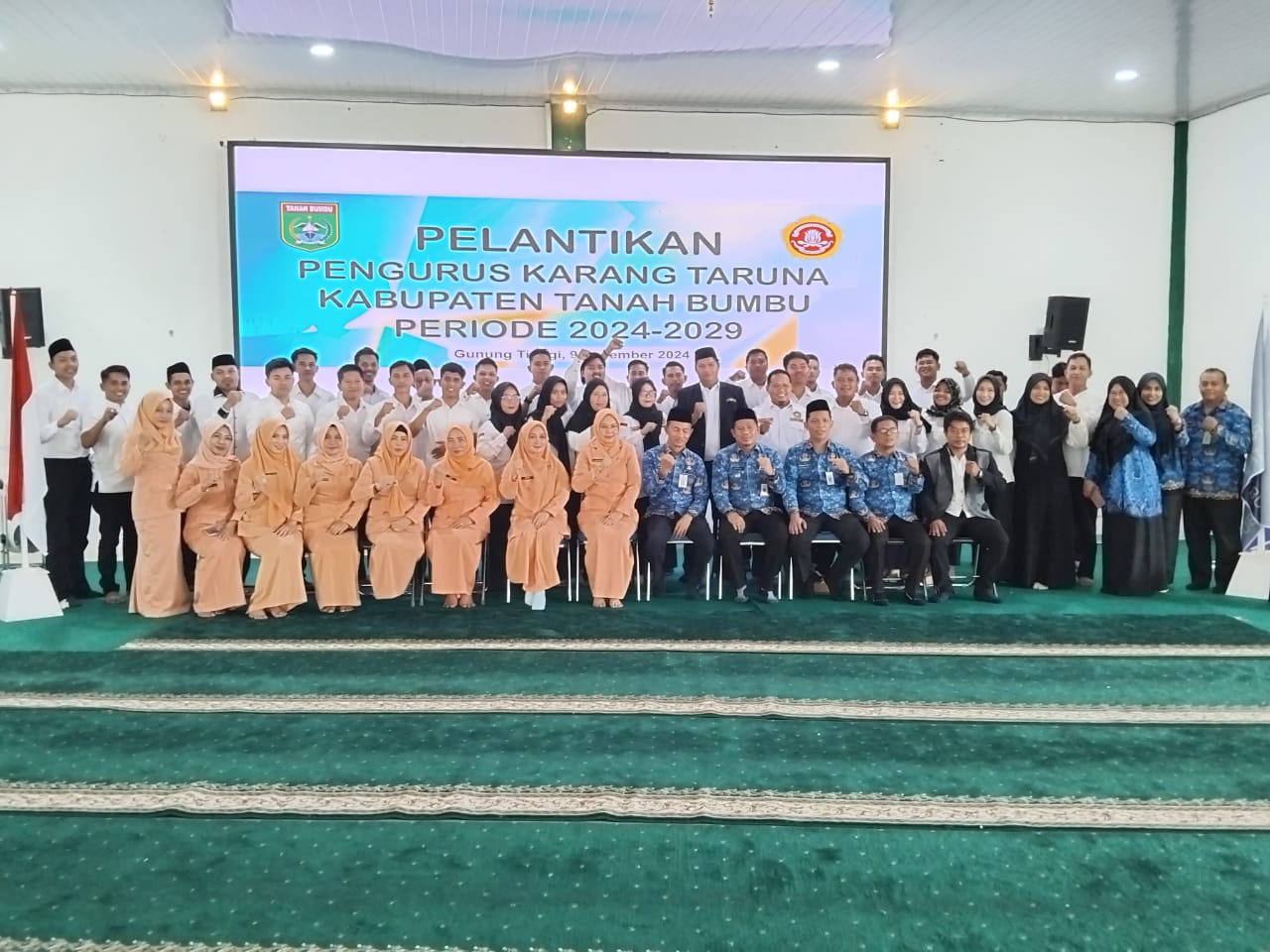 Pengukuhan Pengurus Karang Taruna Masa Bakti 2024- 2029