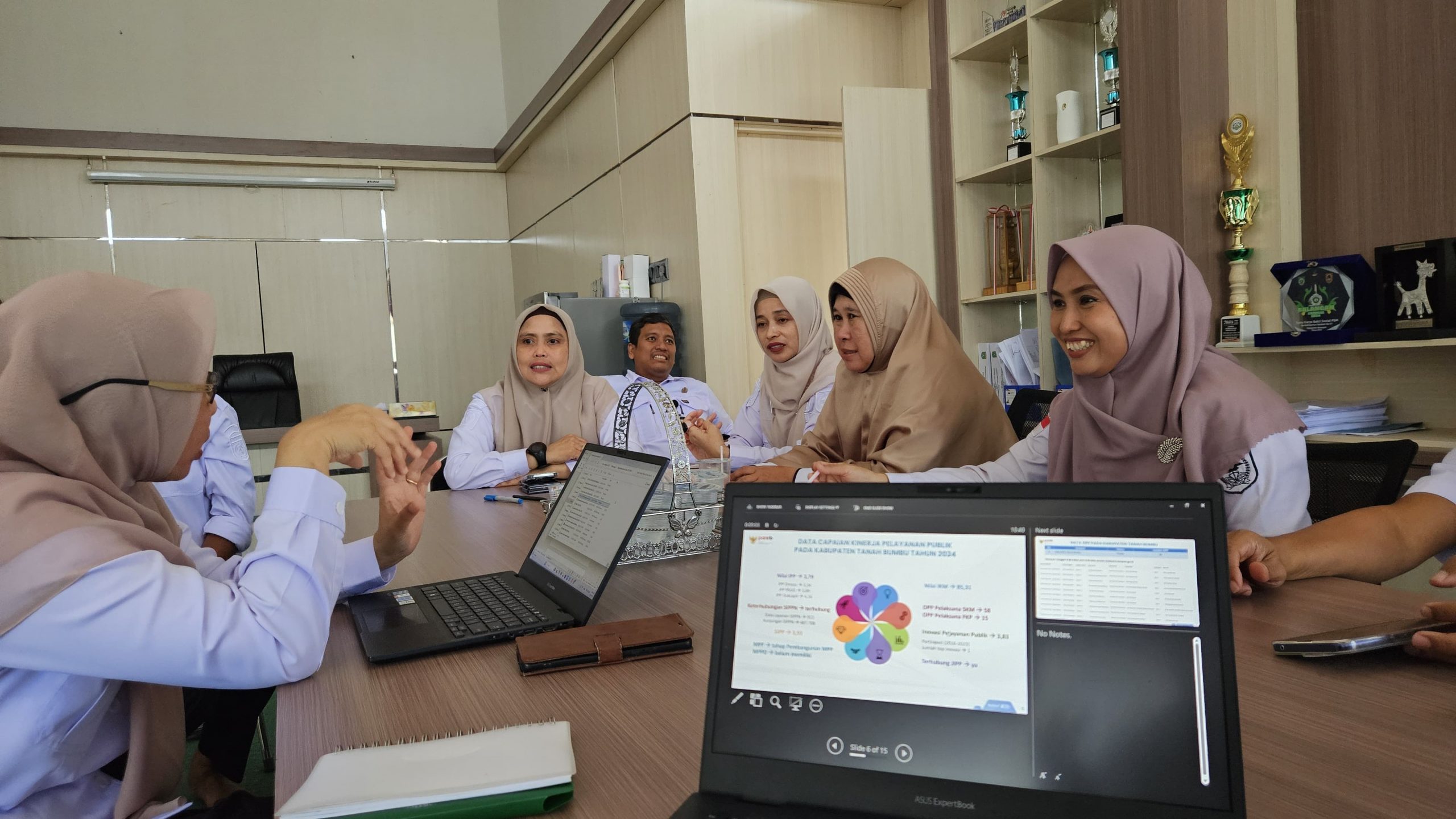 Dinas Sosial Tanah Bumbu Gelar Rapat Koordinasi untuk Tingkatkan Indeks Pelayanan Publik