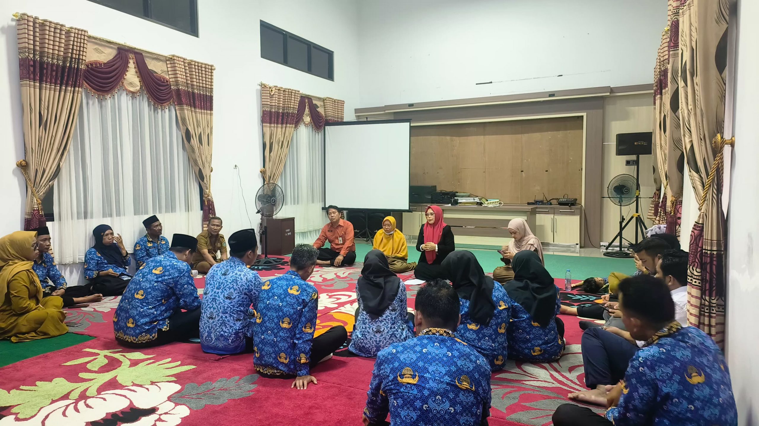 Rapat Koordinasi Bersama Lulusan PPPK Dinas Sosial Tahun 2025 Terkait Penempatan di Bidang