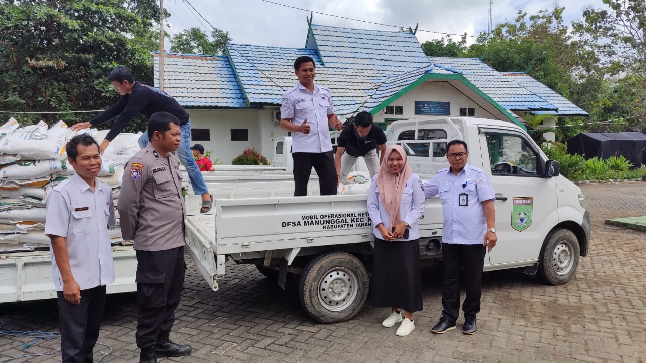 Penyaluran Bansos Bapang Beras Periode Juni–Juli di Kecamatan Karang Bintang