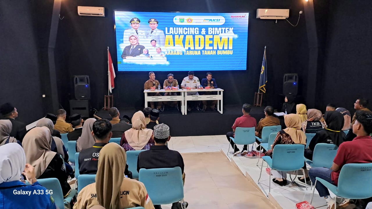 Launching dan Bimtek Akademi Karang Taruna Kabupaten Tanah Bumbu